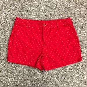 Columbia PFG Red Polka Dot Shorts